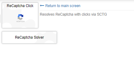 ReCaptchaClick - ReCaptcha click solutions via SCTG service | Bablosoft